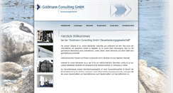 Desktop Screenshot of goldmann-stbg.de